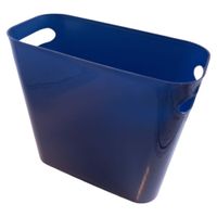 Kosz na Śmieci Łazienkowy Plastikowy Granatowy