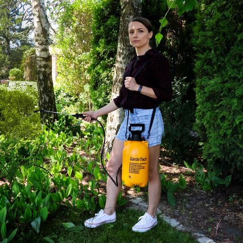 OPRYSKIWACZ CIŚNIENIOWY RĘCZNY 5L GARDETECH SPRYSKIWACZ MOCNY na Arena.pl