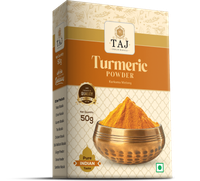 TAJ INDIAN MASALA TURMERIC POWDER 50G