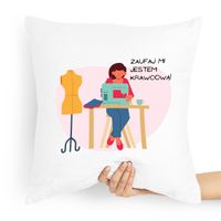 Poduszka Dla Krawcowej Krawca Jestem Krawcową Z Nadrukiem Ze Zdjęciem