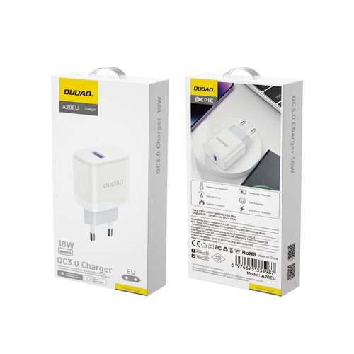 ładowarka sieciowa do telefonu usb-a 18w - biała na Arena.pl