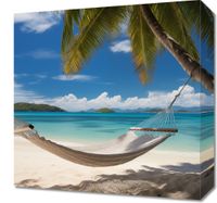 Obraz 40x40cm Rajska Ucieczka