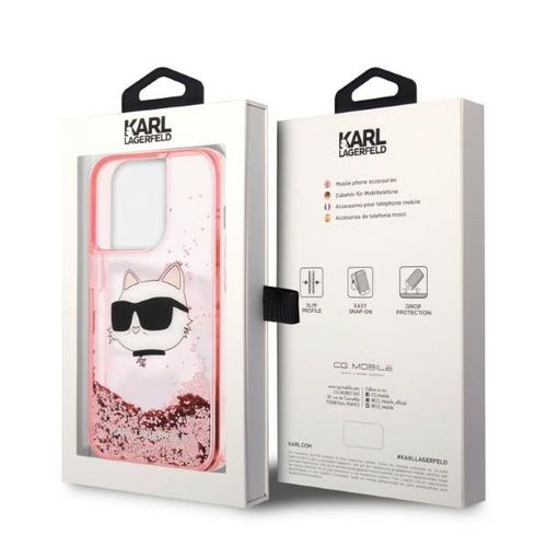 Etui Karl Lagerfeld do iPhone 14 Pro Max, Różowy na Arena.pl