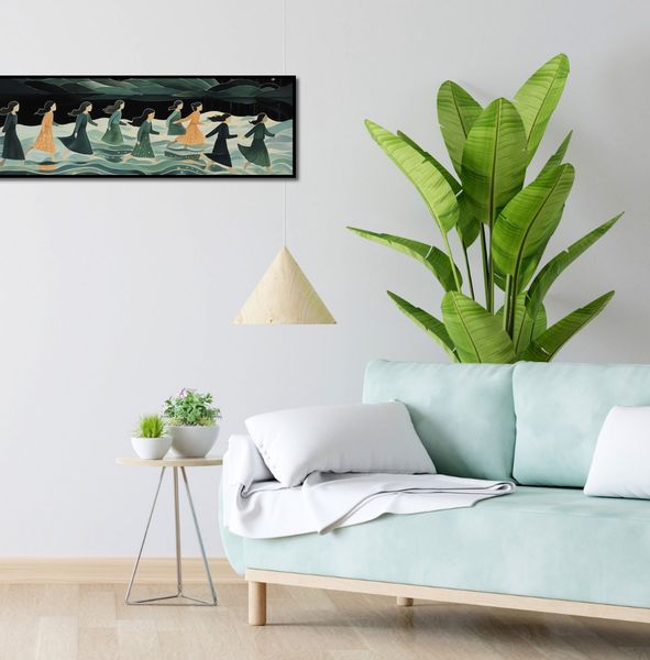 Plakat 91,5x30,5cm Nocna Procesja zdjęcie 4