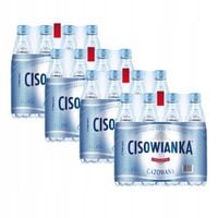 Cisowianka Naturalna woda mineralna gazowana niskosodowa 500 ml x 48 sztuk