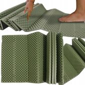 KARIMATA MATA SKŁADANA TURYSTYCZNA MATERAC DO SIEDZENIA SPANIA NA