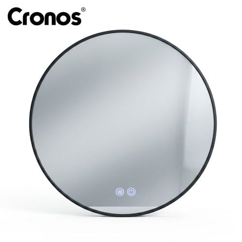 Lustro podgrzewane Cronos okrągłe 60cm Black na Arena.pl
