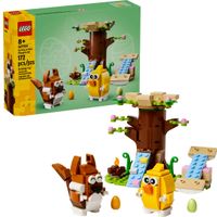 LEGO Wiosenny plac zabaw dla zwierzątek ptaki drzewo Wielkanoc 40709
