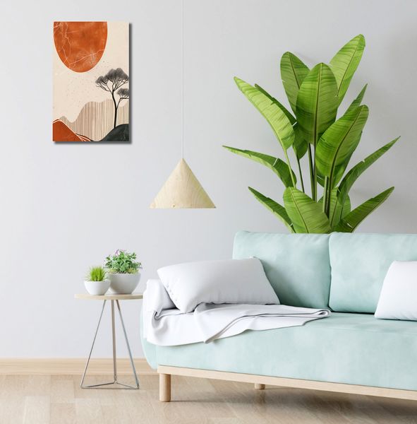 Obraz 30x50cm Cieniutki Burger zdjęcie 2
