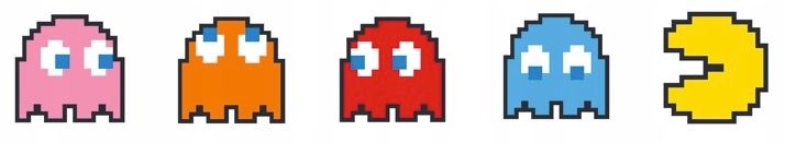 Przypinki Crocs Jibbitz Piny Do Butów Pac Man 5Pc zdjęcie 1