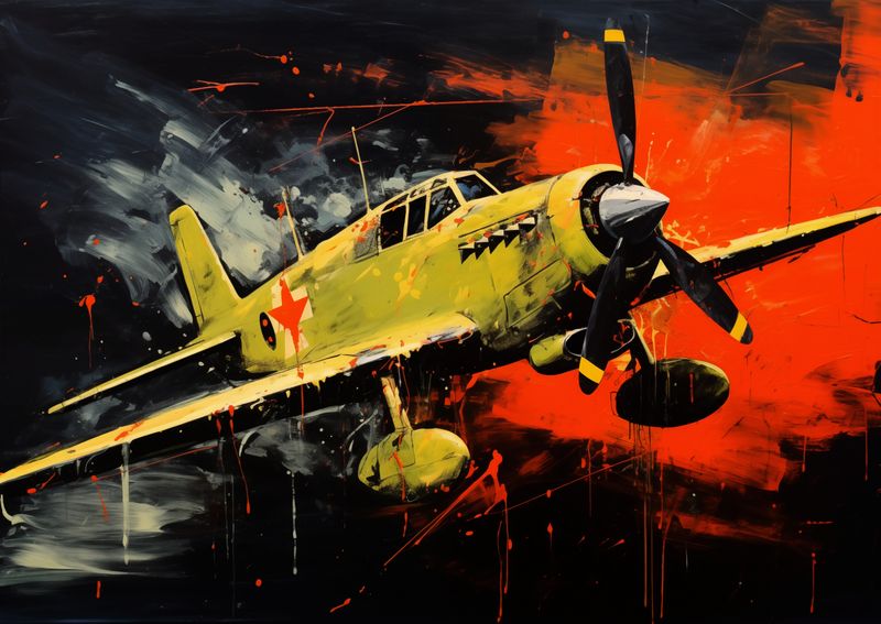 Plakat 84x59,5cm Barwny Przelot zdjęcie 1