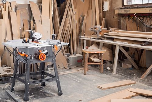 Piła Stołowa 3400w Krajzega Przecinarka Drewna Tarczowa Soft Start 4-b na Arena.pl