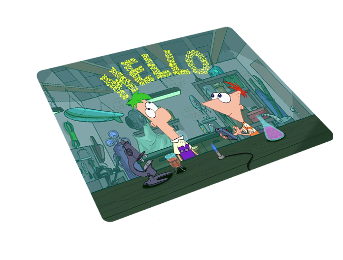 Podkładka pod myszkę Fineasz i Ferb zdjęcie 3