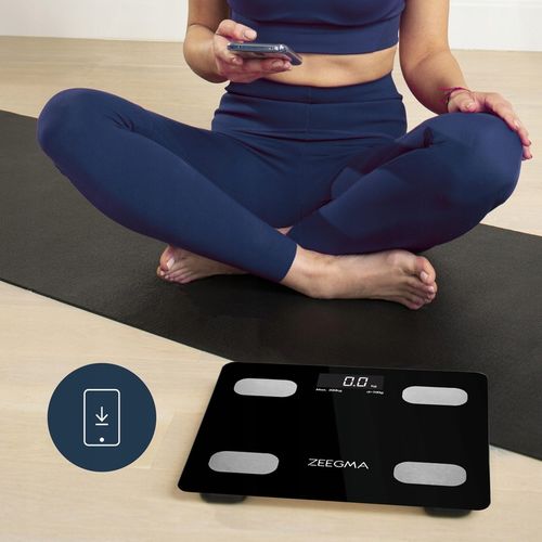 WAGA ŁAZIENKOWA ANALITYCZNA SMART ANALIZA 200kg IOS LCD ANDROID na Arena.pl