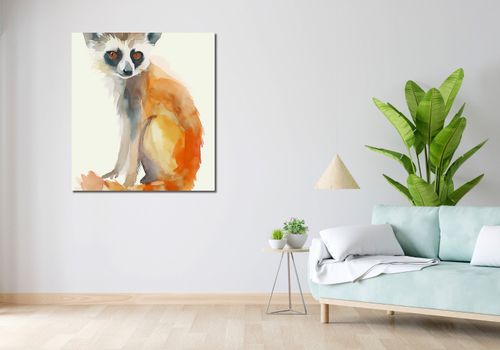 Obraz 90x100cm Lemurek na Arena.pl