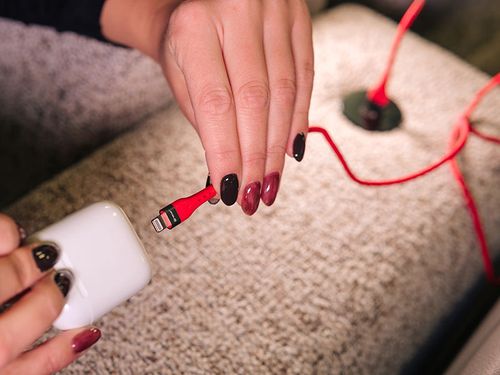 Kabel USB A - Lightning 1m Tracer, 48W, czerwony na Arena.pl