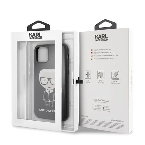 Karl Lagerfeld Double Layer Glitter Iconic - Etui iPhone 11 Pro na Arena.pl