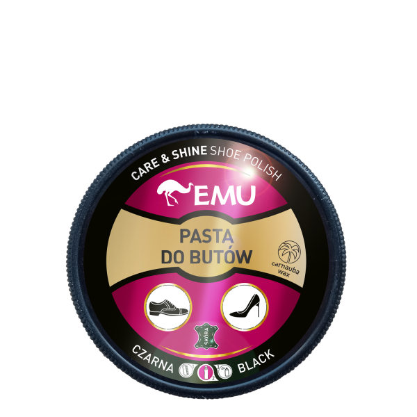 EMU Pasta do butów - czarna - 50ml zdjęcie 1