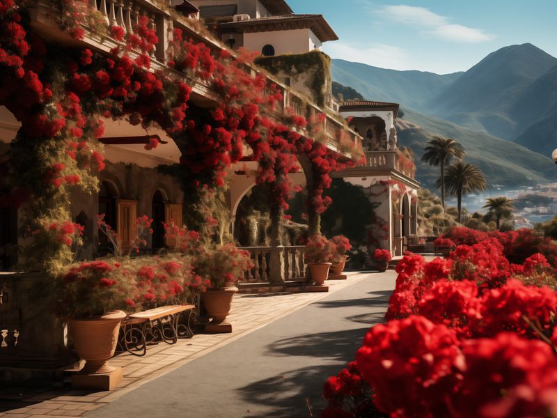 Plakat 40x30cm Czerwona Idylla zdjęcie 1