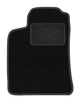 Dywanik kierowcy welurowy Mitsubishi Pajero Sport I 1996-2008 czarny