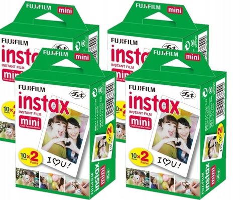 Wkłady Fujifilm Instax Mini Glossy 2 pack 20 zdjęć (80 zdjęć) na Arena.pl