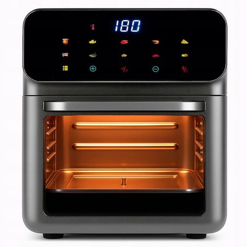 FRYTKOWNICA BEZTŁUSZCZOWA AIR FRYER 8,5L PIEKARNIK 1350W 10 TRYBÓW na Arena.pl