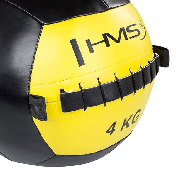 Piłka do ćwiczeń Wall Ball 4 kg HMS zdjęcie 3