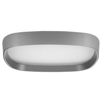 Szara lampa natynkowa Pienza AZ2720 Azzardo LED 24W plafon nad łóżko