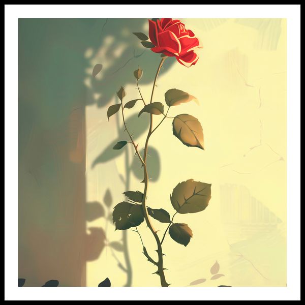 Plakat 60x60cm Subtelność zdjęcie 3