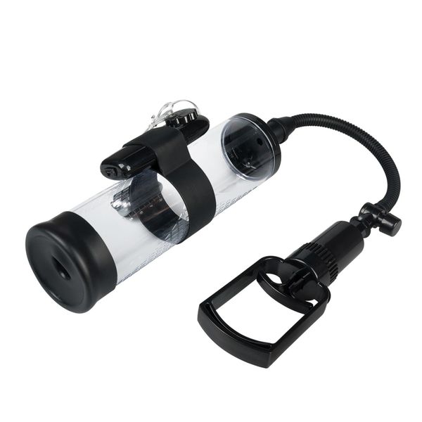 Pompka-Powerpump MAX Vibrating - Black&Clear zdjęcie 3