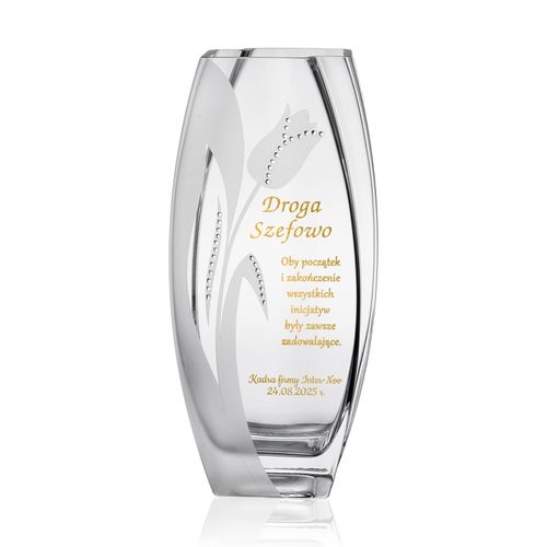 WAZON 32 cm  PREZENT z GRAWEREM dla SZEFOWEJ na Arena.pl