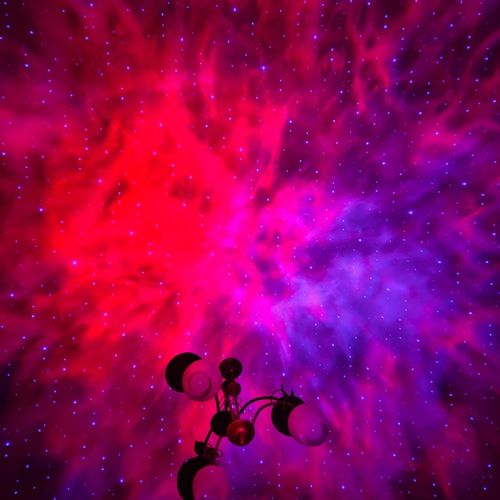 PROJEKTOR GWIAZD LAMPKA NOCNA RZUTNIK LED DO SYPIALNI DLA DZIECI NA PREZENT na Arena.pl