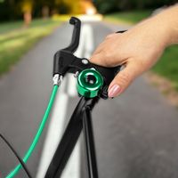 Dzwonek Rowerowy Dla Dzieci Dorosłych Aluminiowy Głośny Dr7 Zielony