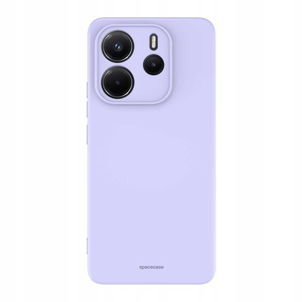 Spacecase Silicone Case 3.0 Redmi Note 14 5G Light Purple zdjęcie 3