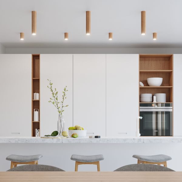 Plafon ZEKE 3 dąb zdjęcie 8