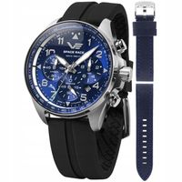 Zegarek Męski Vostok Europe 6S20-325A742SB czarny pasek