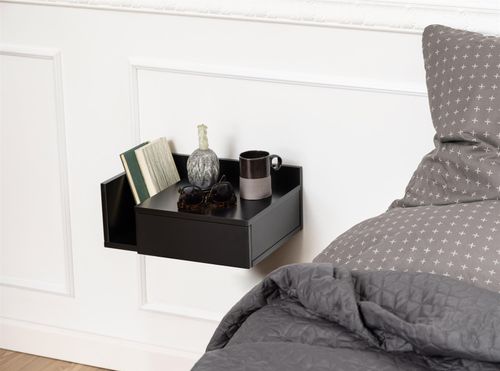 Szafka nocna Ashlan II czarna na Arena.pl