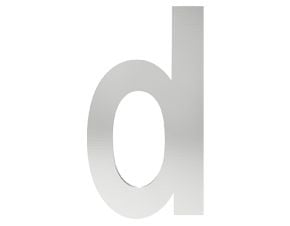 PRZYKRĘCANE OZNACZENIE BUDYNKU LITERA D zdjęcie 1