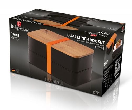 dwukomorowy lunch box berlinger haus bh-7206 na Arena.pl