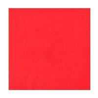 serwetki papierowe 33 x 33 cm czerwone 20szt.   sj-0005