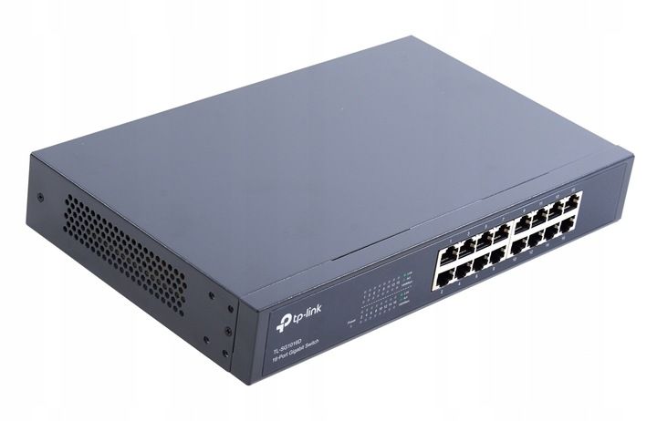 TP-LINK TL-SG1016D SWITCH 16 PORT GIGABIT DSK RACK zdjęcie 8