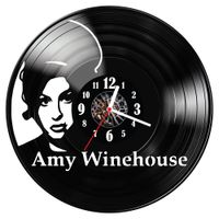 Zegar ścienny z płyty winylowej Amy Winehouse 1249.14