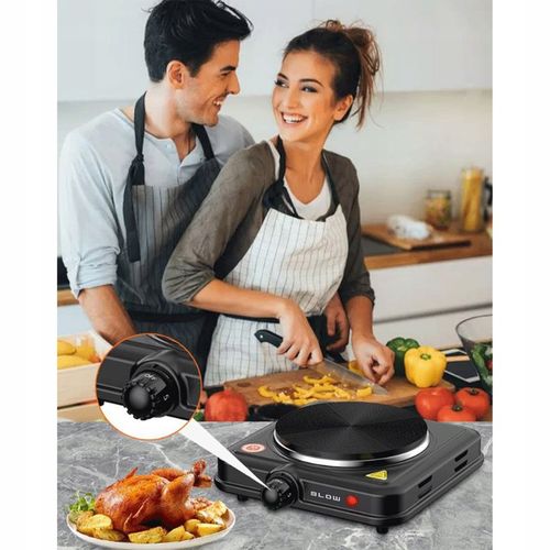 KUCHENKA ELEKTRYCZNA JEDNOPALNIKOWA PRZENOŚNA POLOWA TURYSTYCZNA 1000W na Arena.pl