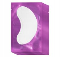 PŁATKI ŻELOWE POD OCZY DO PRZEDŁUŻANIA RZĘS FIOLETOWE 100 sztuk