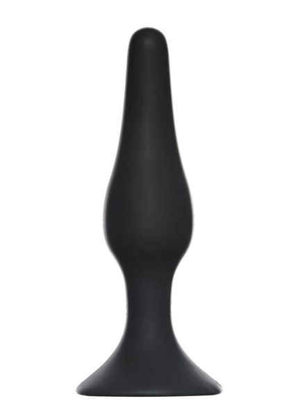 Plug-Slim Anal Plug Medium Black zdjęcie 2
