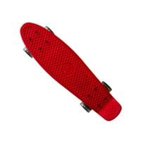 Deskorolka Master 22 Z Świecącymi Kółkami - Czerwona