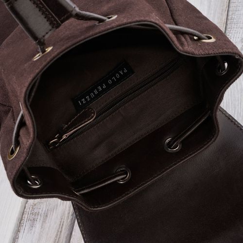 plecak damski brązowy mały retro modny paolo peruzzi si-04-br na Arena.pl