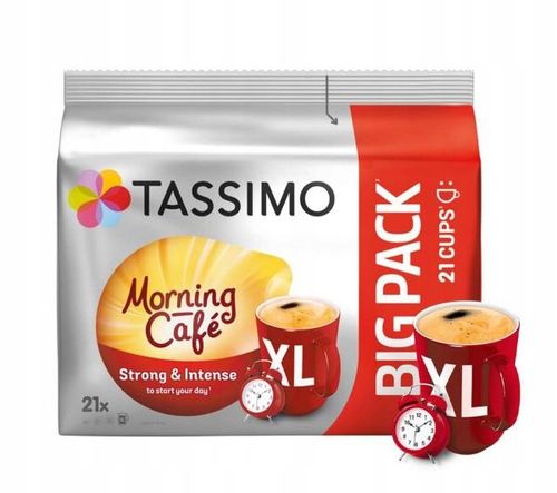 Kapsułki TASSIMO Jacobs Morning Cafe XL 3 x 21 szt na Arena.pl