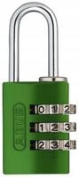 KŁÓDKA JARZMOWA SZYFROWA ABUS 20 MM ZIELONY
