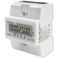 Qoltec Licznik 3-Fazowy | LCD | 100A | DIN | 400V